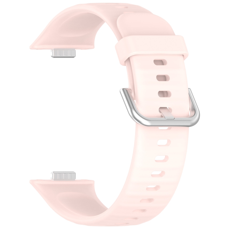 SZILIKON Cserélhető szíj a Huawei Watch Fit 3-hoz rózsaszín termék 2. képe