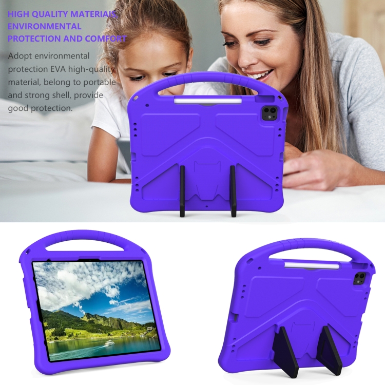 KIDDO Gyermekhuzat Apple iPad Pro 13 2024 lila színhez termék 2. képe