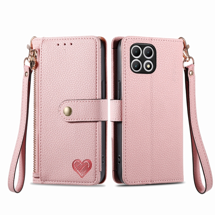 HEART Pénztárca tok T-hez Phone 2 rózsaszín akciós termékkép 1