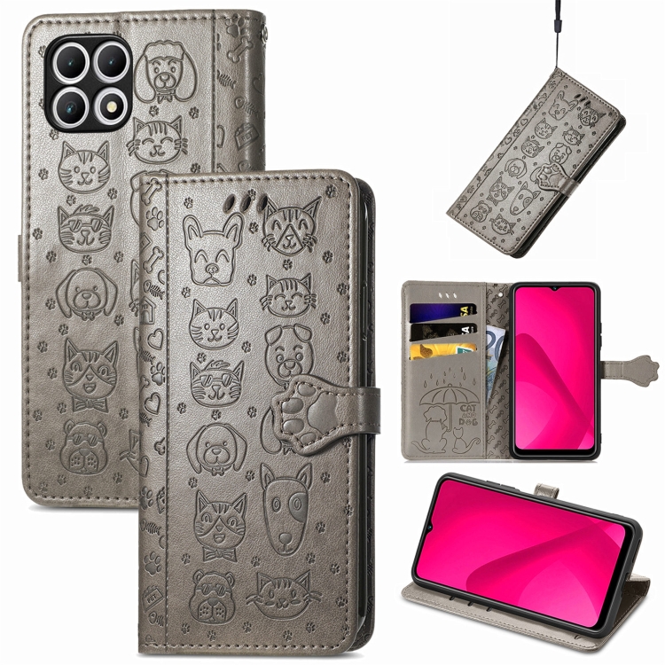 ART ANIMALS Pénztárca tok T Phone 2-hez szürke termék 2. képe