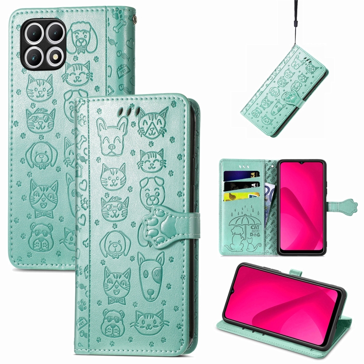 ART ANIMALS Pénztárcahuzat T Phone 2 Pro zöld termék 2. képe