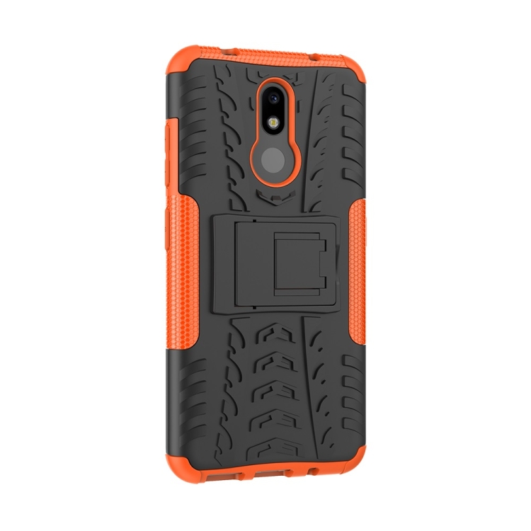 STAND Extra strapabíró burkolat Nokia 4.2 narancs termék 2. képe