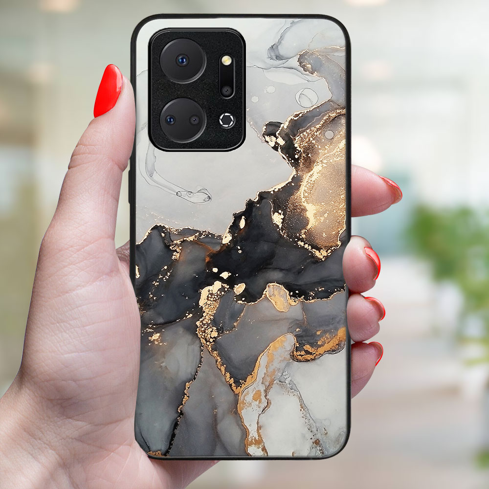 PROTEMIO MY ART Honor X7a GRAY MARBLE (140) védőburkolat termék 2. képe