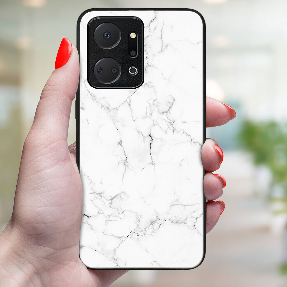 PROTEMIO MY ART Honor X7a WHITE MARBLE (144) védőburkolat termék 2. képe
