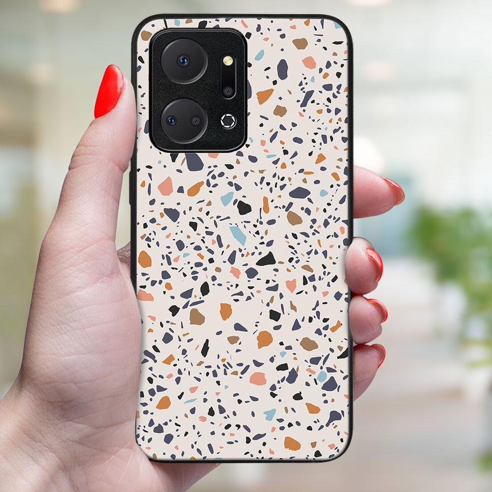 PROTEMIO MY ART Honor X7a BEIGE TERRAZZO (162) védőburkolat termék 2. képe