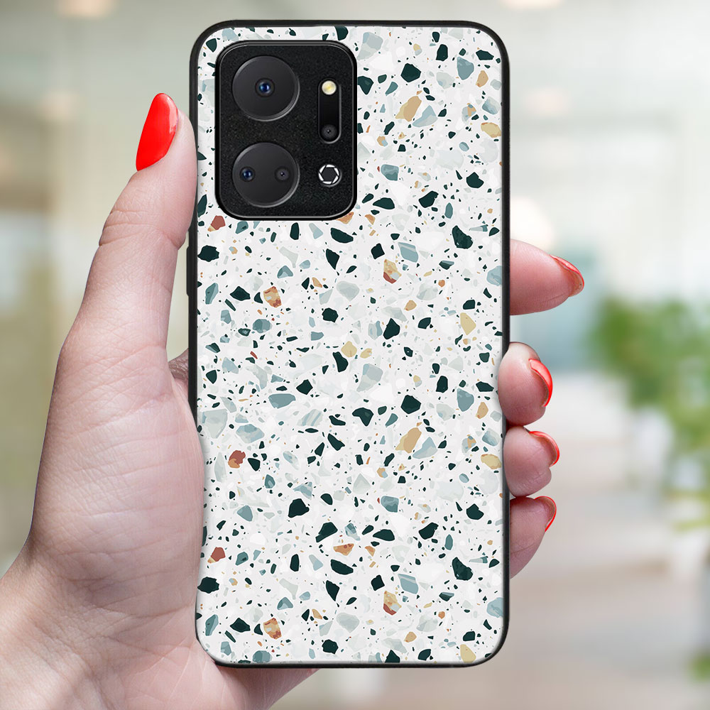 PROTEMIO MY ART Honor X7a GRAY TERRAZZO (163) védőburkolat termék 2. képe