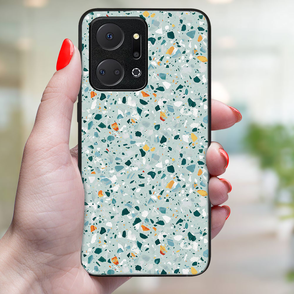 PROTEMIO MY ART Honor X7a BLUE TERRAZZO (164) védőburkolat termék 2. képe