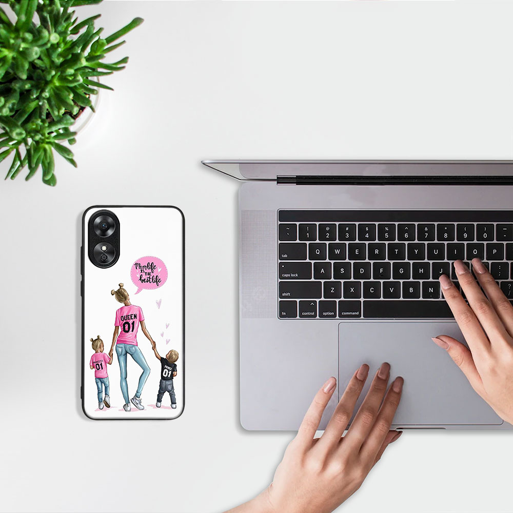 PROTEMIO MY ART Védőburkolat a Oppo A17 MOM-hoz (119) termék 2. képe
