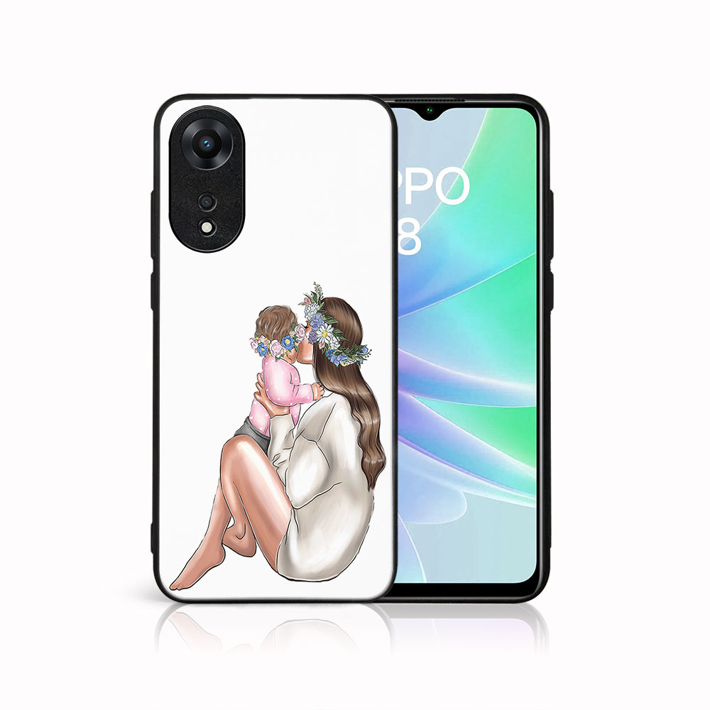 MY ART Védőhuzat Oppo A78 BABY számára GIRL (111) akciós termékkép 1