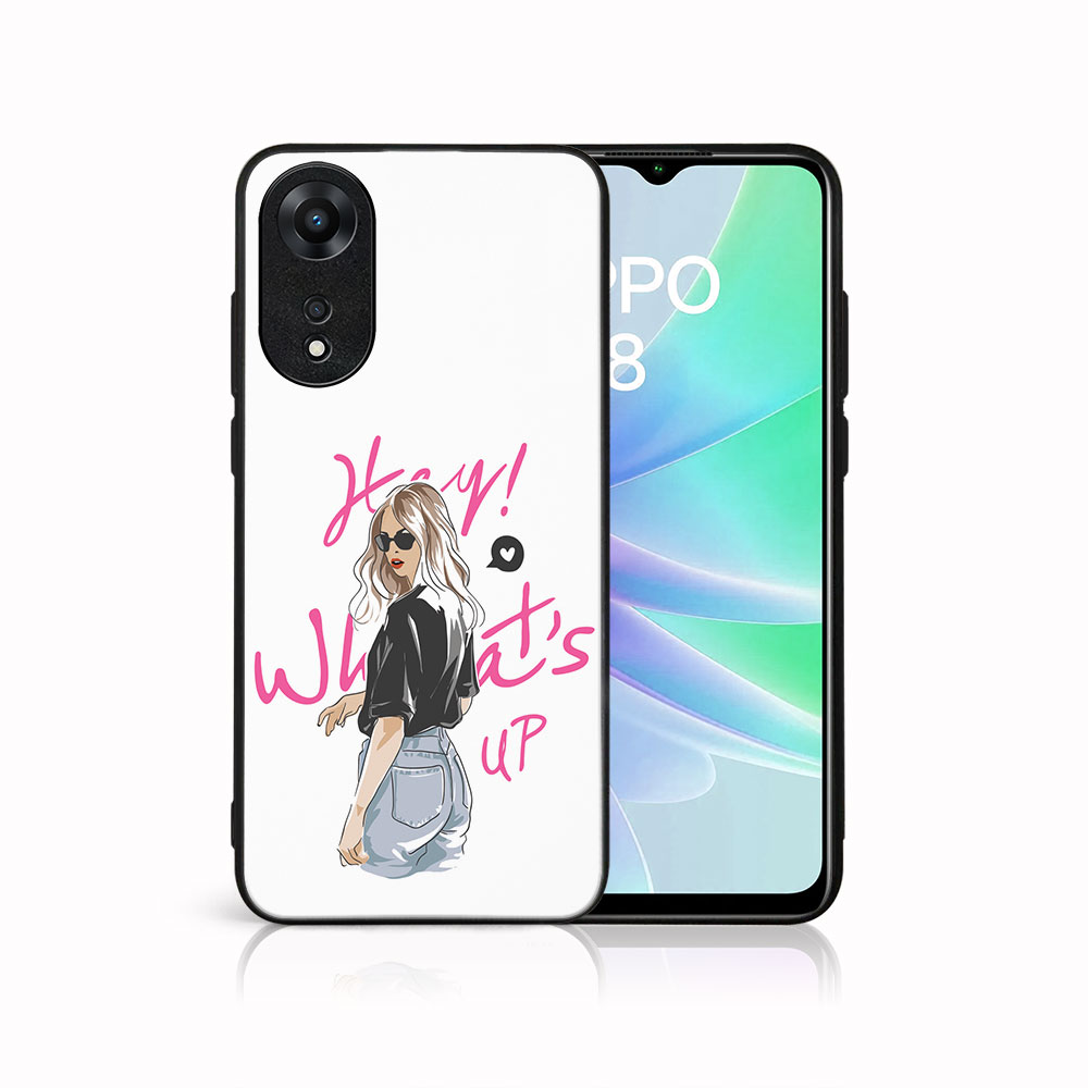 MY ART Védőburkolat a Oppo-hoz A78 WHATSUP (132) akciós termékkép 1