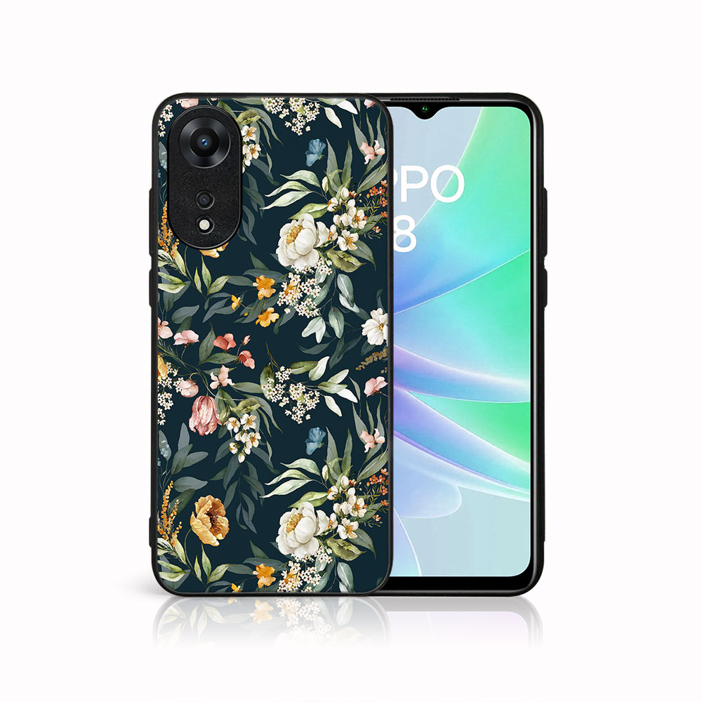 MY ART Védőburkolat a Oppo-hoz A78 FLORAL (158) akciós termékkép 1