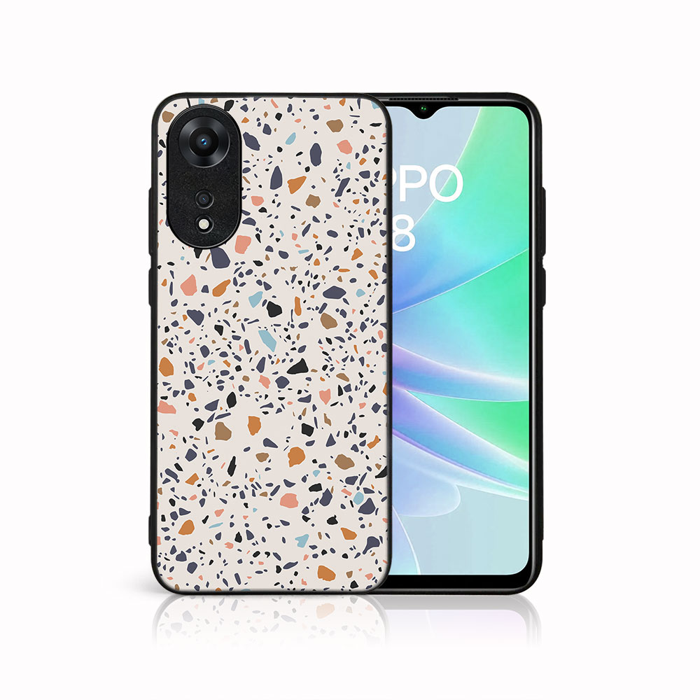 MY ART Védőburkolat a Oppo-hoz A78 BEIGE TERRAZZO (162) akciós termékkép 1