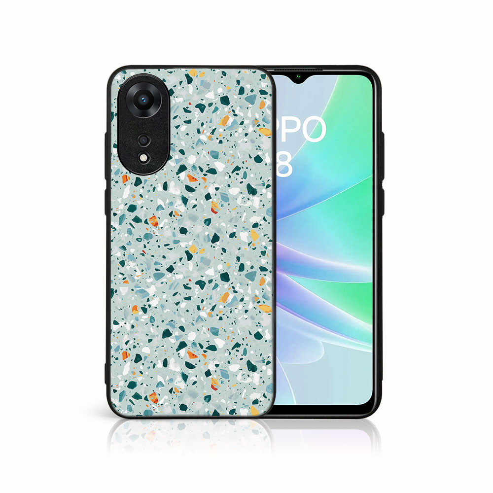MY ART Védőburkolat: Oppo A78 BLUE TERRAZZO (164) akciós termékkép 1