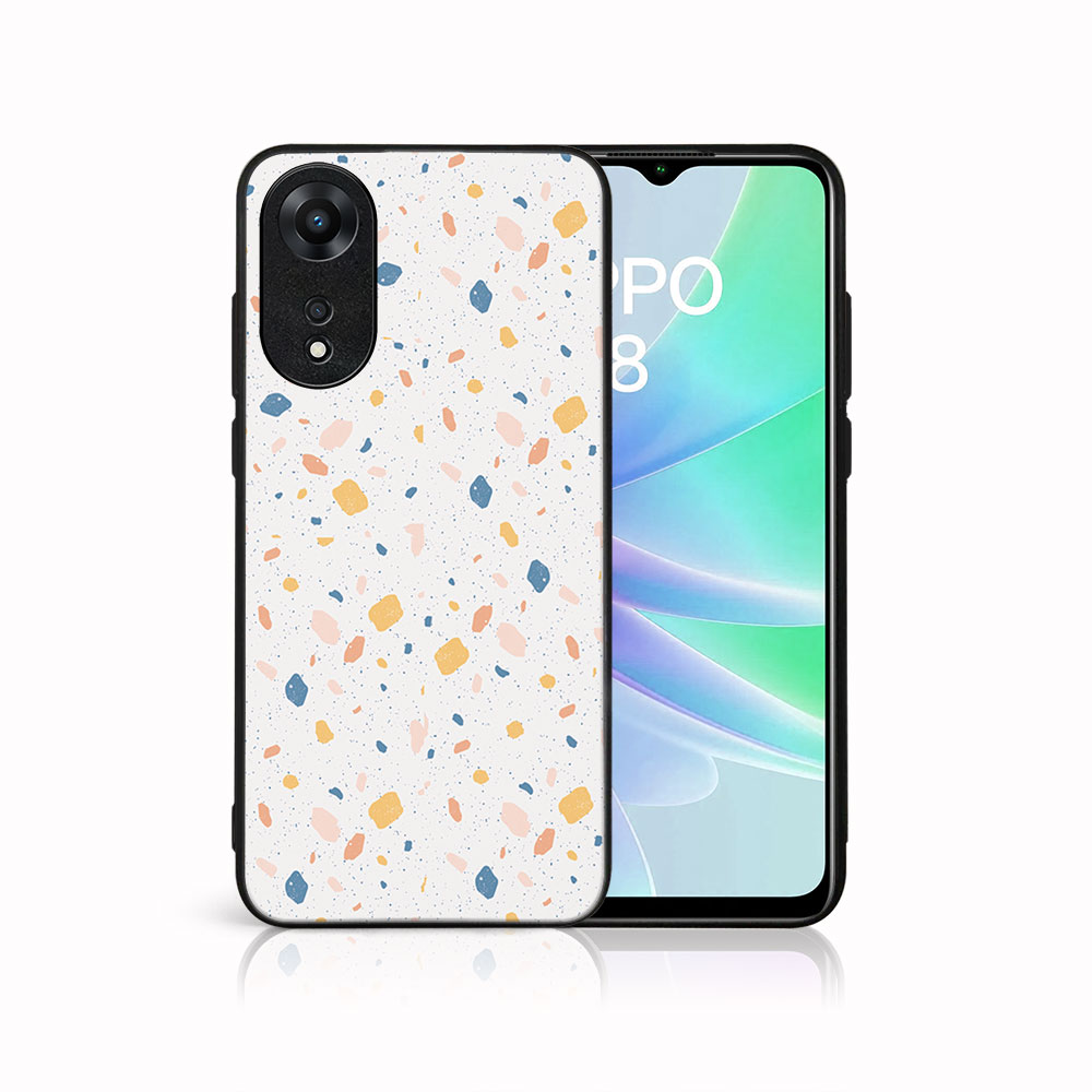MY ART Védőburkolat a Oppo-hoz A78 ORANGE TERRAZZO (165) akciós termékkép 1