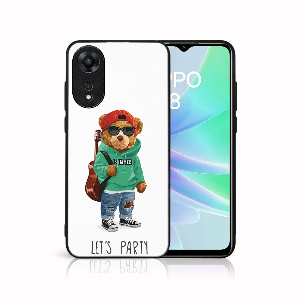 MY ART Védőburkolat a Oppo-hoz A78 BEAR (177) akciós termékkép 1