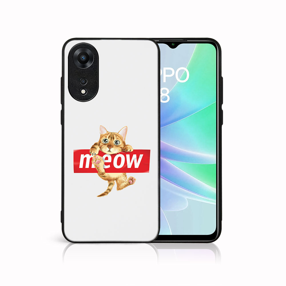 MY ART Védőburkolat a Oppo-hoz A78 MEOW (183) akciós termékkép 1