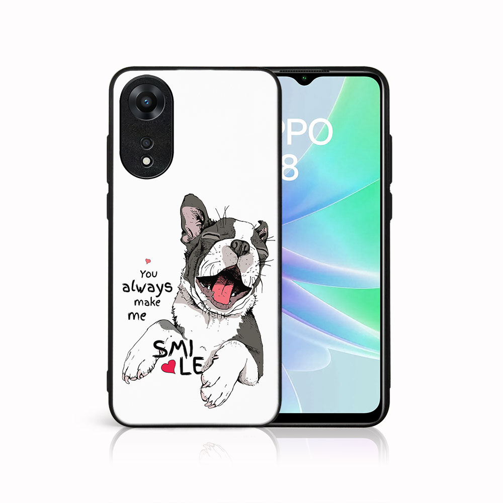 MY ART Védőburkolat a Oppo-hoz A78 SMILE (189) akciós termékkép 1