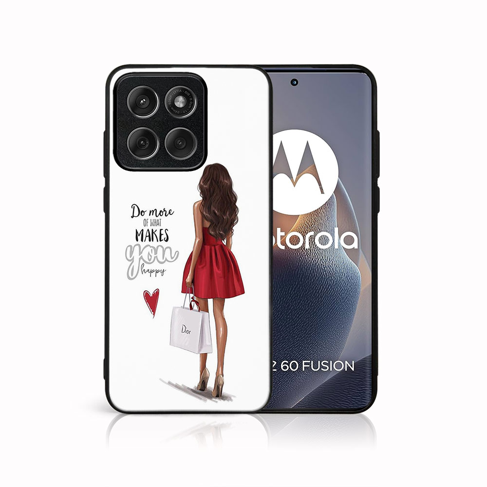 MY ART Védőtok Motorola Edge 60 Fusion RED DRESS (137) készülékhez akciós termékkép 1