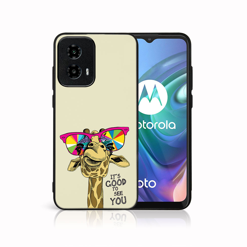 MY ART Védőburkolat Motorola Moto G34 5G GIRAFFE (180)-hoz akciós termékkép 1