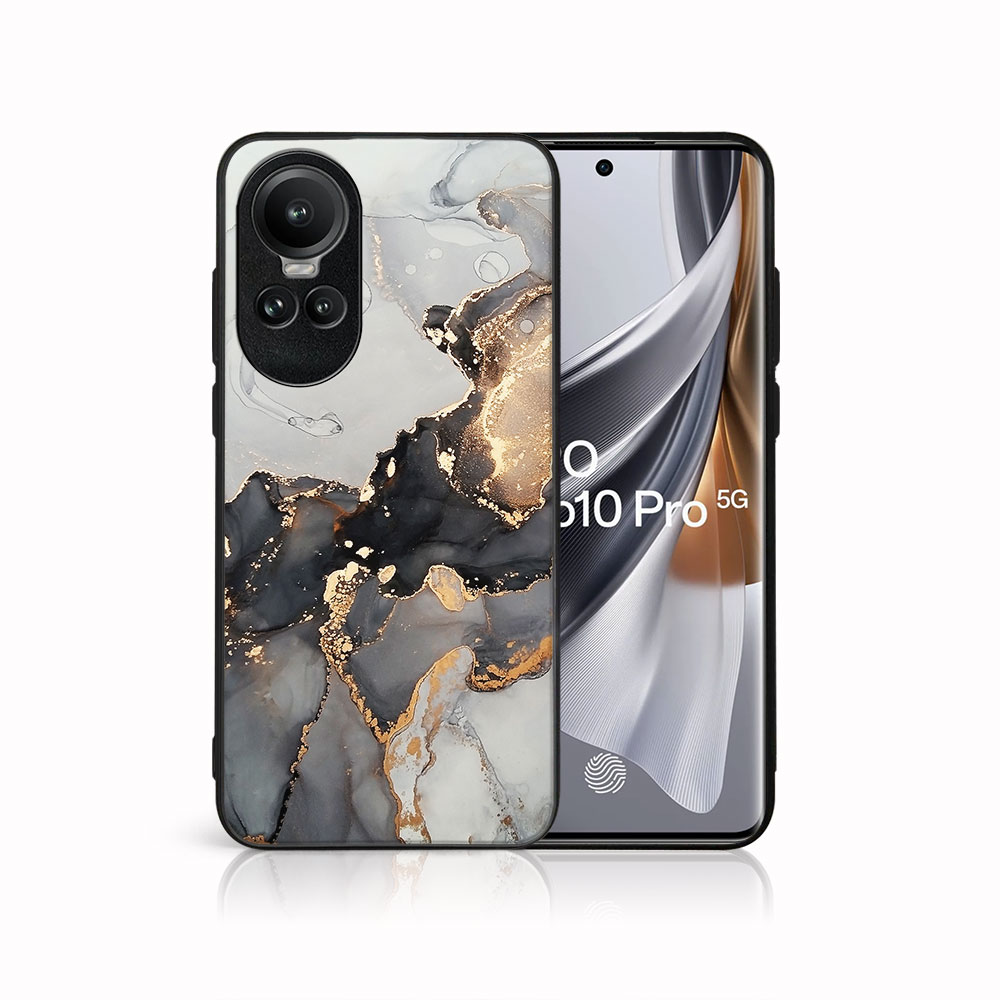 MY ART Védőburkolat: Oppo Reno10 5G / Reno 10 Pro 5G GREY MARBLE (140) akciós termékkép 1