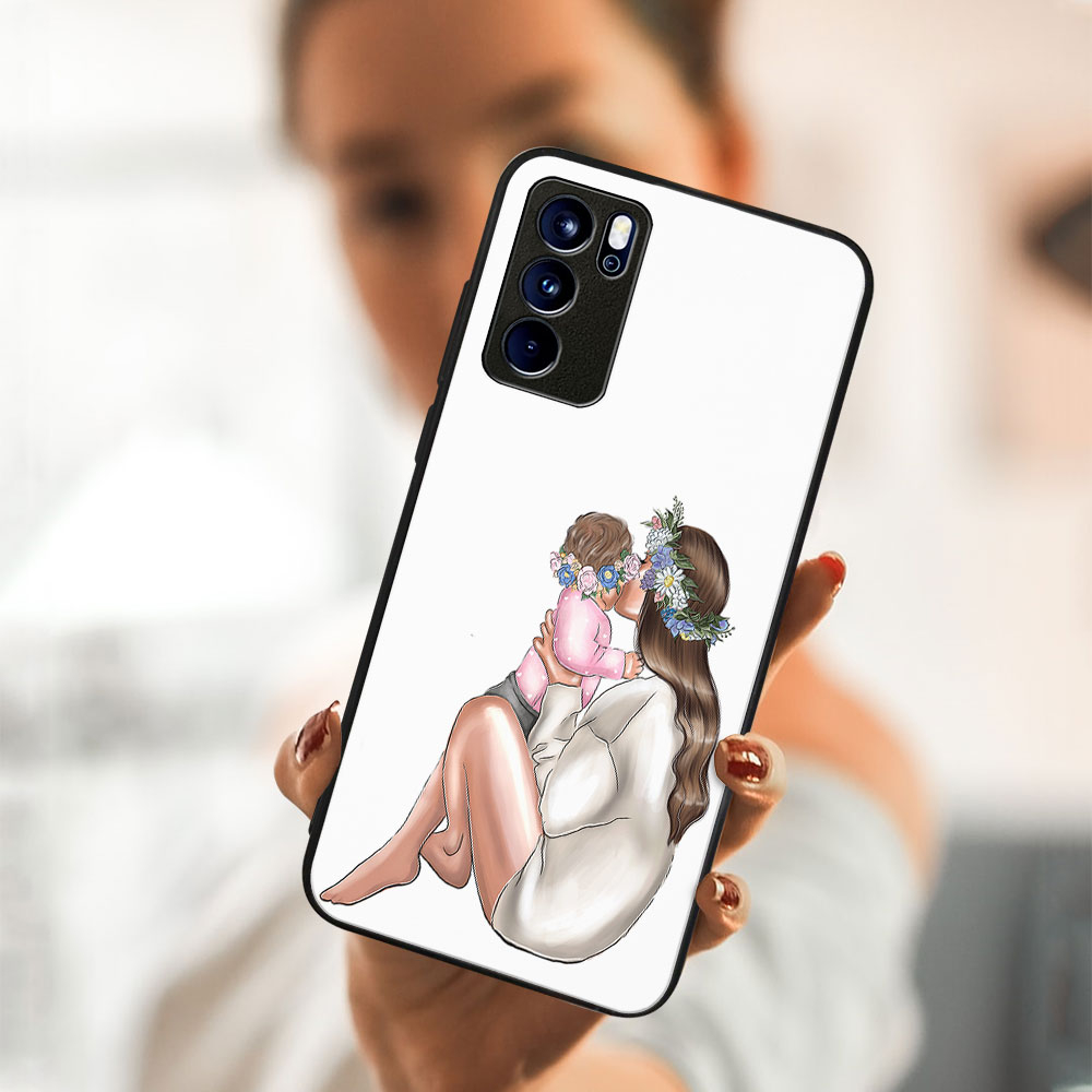 PROTEMIO MY ART szilikon tok Oppo Reno6 Pro 5G BABY GIRL (111) termék 2. képe