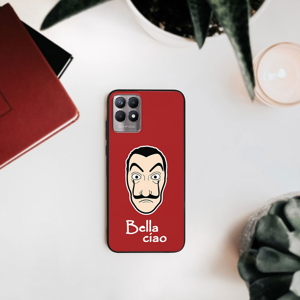 PROTEMIO MY ART szilikon tok Realme 8i LA CASA DE PAPEL (027) termék 2. képe