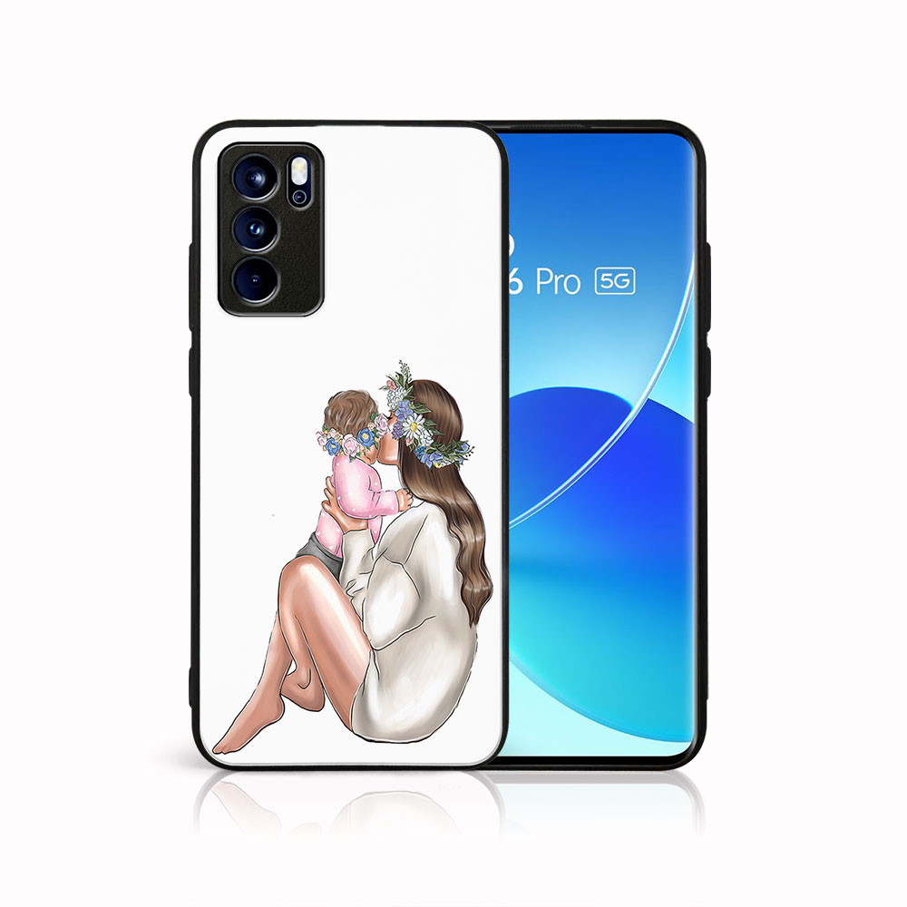 PROTEMIO MY ART szilikon tok Oppo Reno6 Pro 5G BABY GIRL (111) akciós termékkép 1