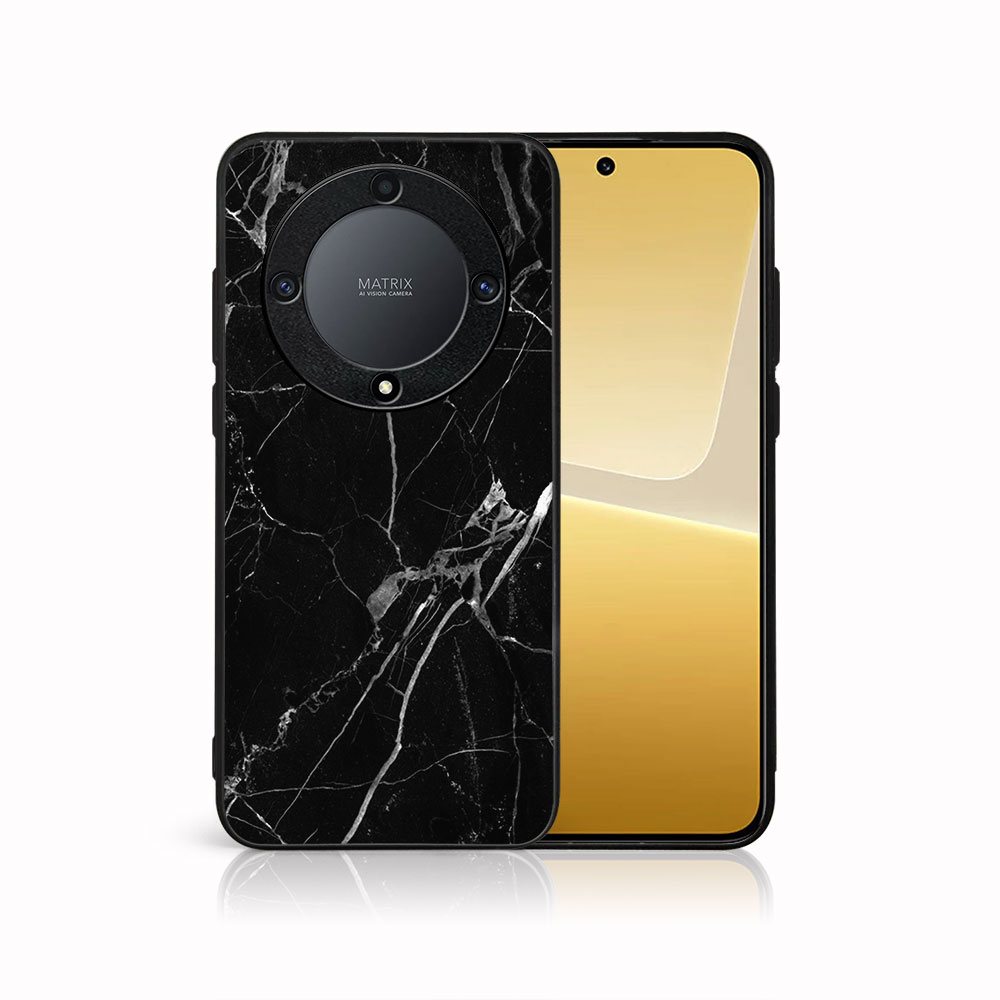 MY ART Védőburkolat a Honor Magic5 Lite számára BLACK MARBLE (142) akciós termékkép 1