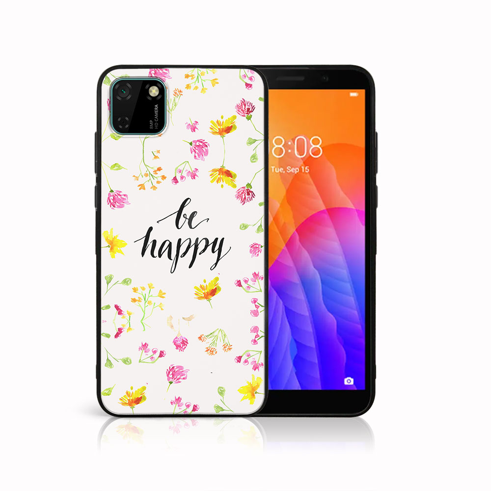 PROTEMIO MY ART szilikon tok Huawei Y5p készülékhez BE HAPPY (019) akciós termékkép 1