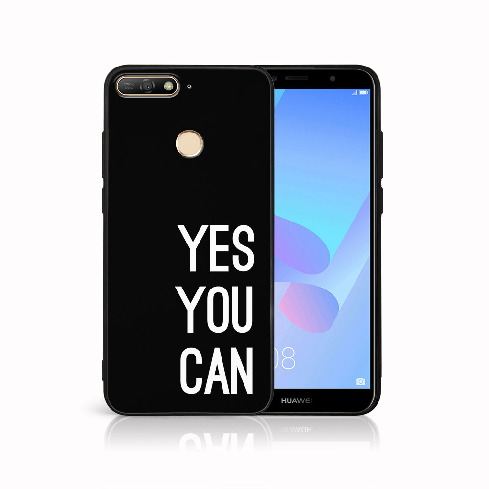 PROTEMIO MY ART Védőburkolat a Huawei Y6 Prime 2018-hoz YOU CAN (171) akciós termékkép 1