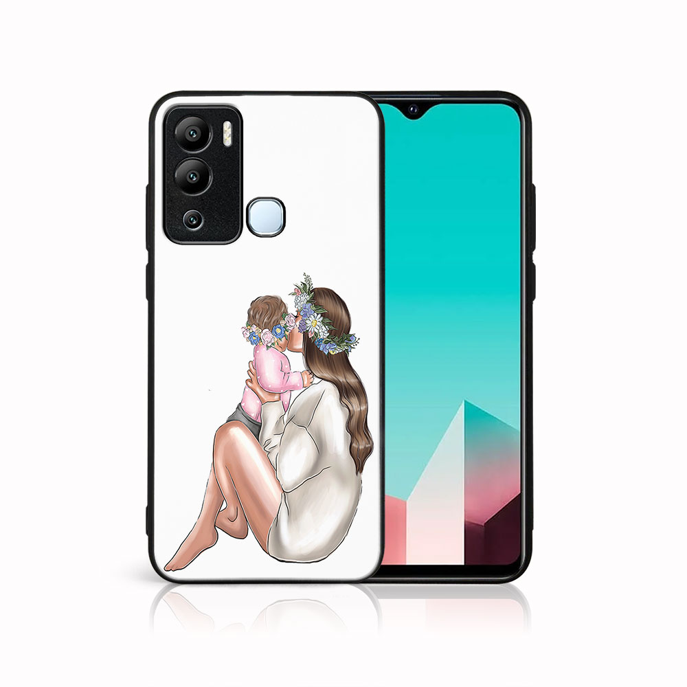 PROTEMIO MY ART Védőhuzat Infinix Hot 12i BABY GIRL hez (111) akciós termékkép 1
