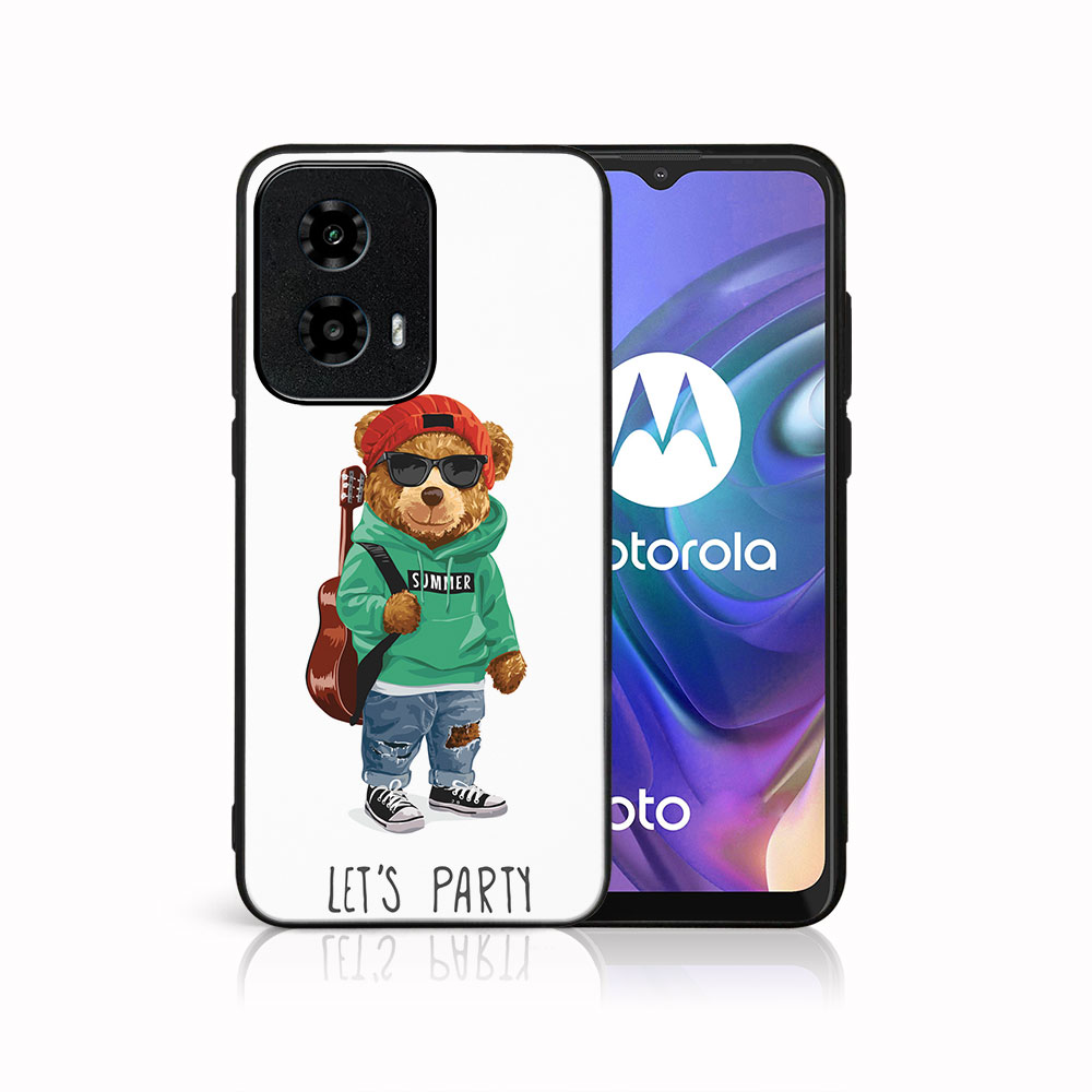 MY ART Védőburkolat a Motorola Moto G04 / G24 / G24 teljesítményhez BEAR (177) akciós termékkép 1