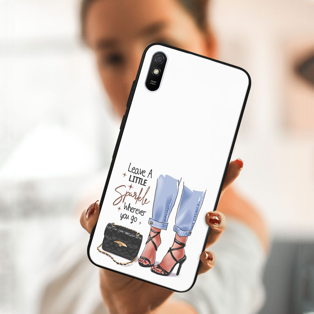 PROTEMIO MY ART szilikon huzat Xiaomi Redmi 9A / 9AT SHOES (061) termék 2. képe