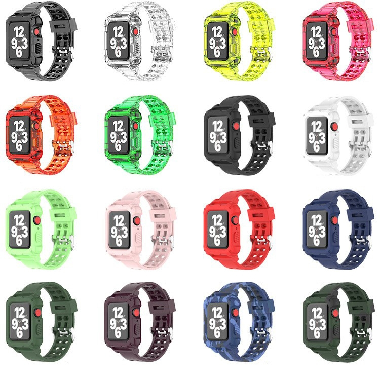 Apple Watch 6 / SE / 5/4 44mm rózsaszín védőtok termék 2. képe