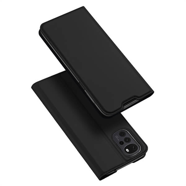DUX Wallet tok Motorola Moto G22 fekete akciós termékkép 1