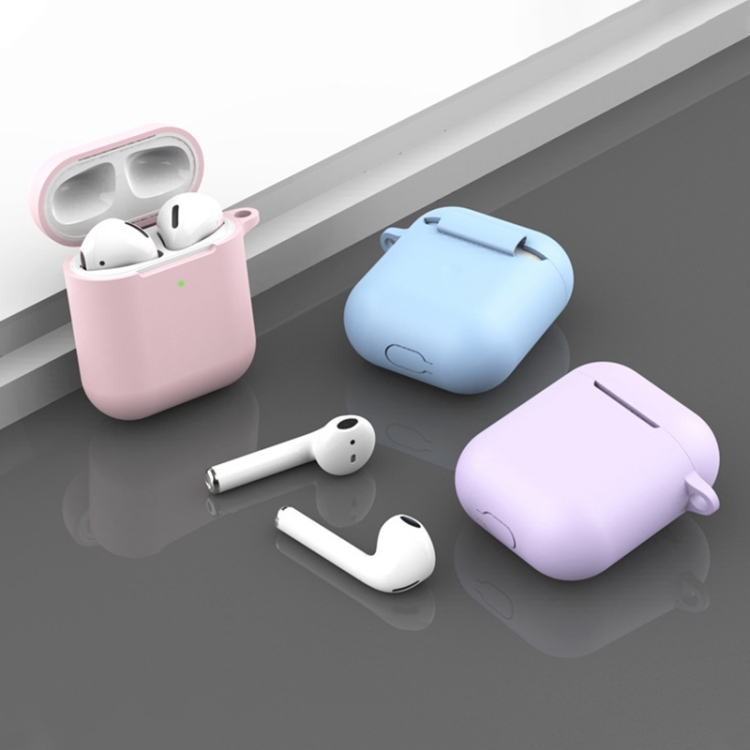 HOOK szilikon tok Apple AirPodshoz 1/2 lila termék 2. képe