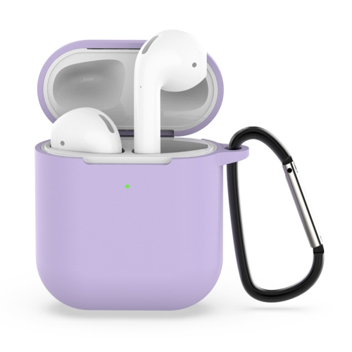 HOOK szilikon tok Apple AirPodshoz 1/2 lila akciós termékkép 1