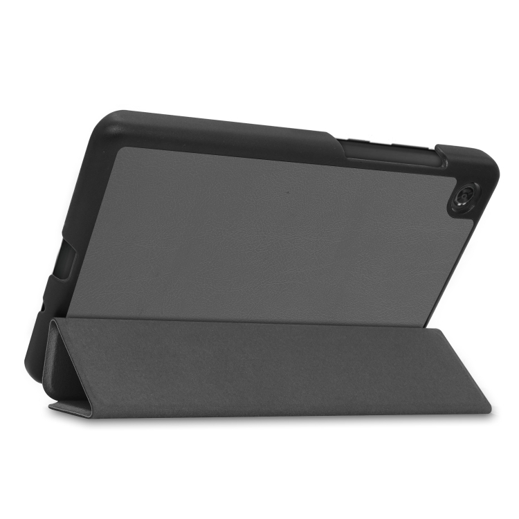 LEATHER Flip tok Lenovo Tab M7 3rd Gen szürke termék 2. képe