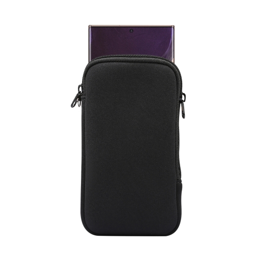 Univerzális mobiltelefon-tok akár 6,9 9&quot; fekete átlóval akciós termékkép 1