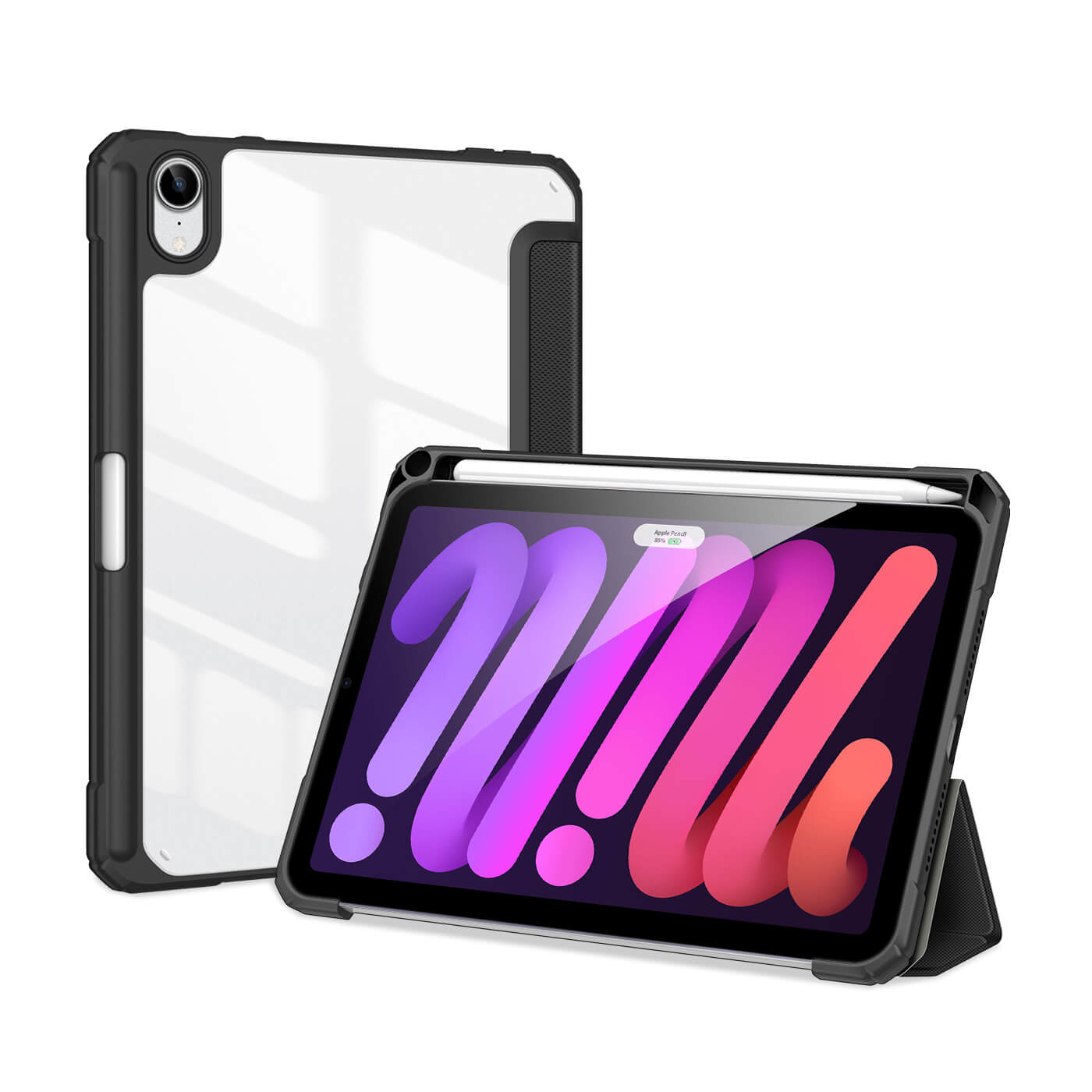 DUX TOBY Apple iPad mini 2021 flip tok fekete termék 2. képe