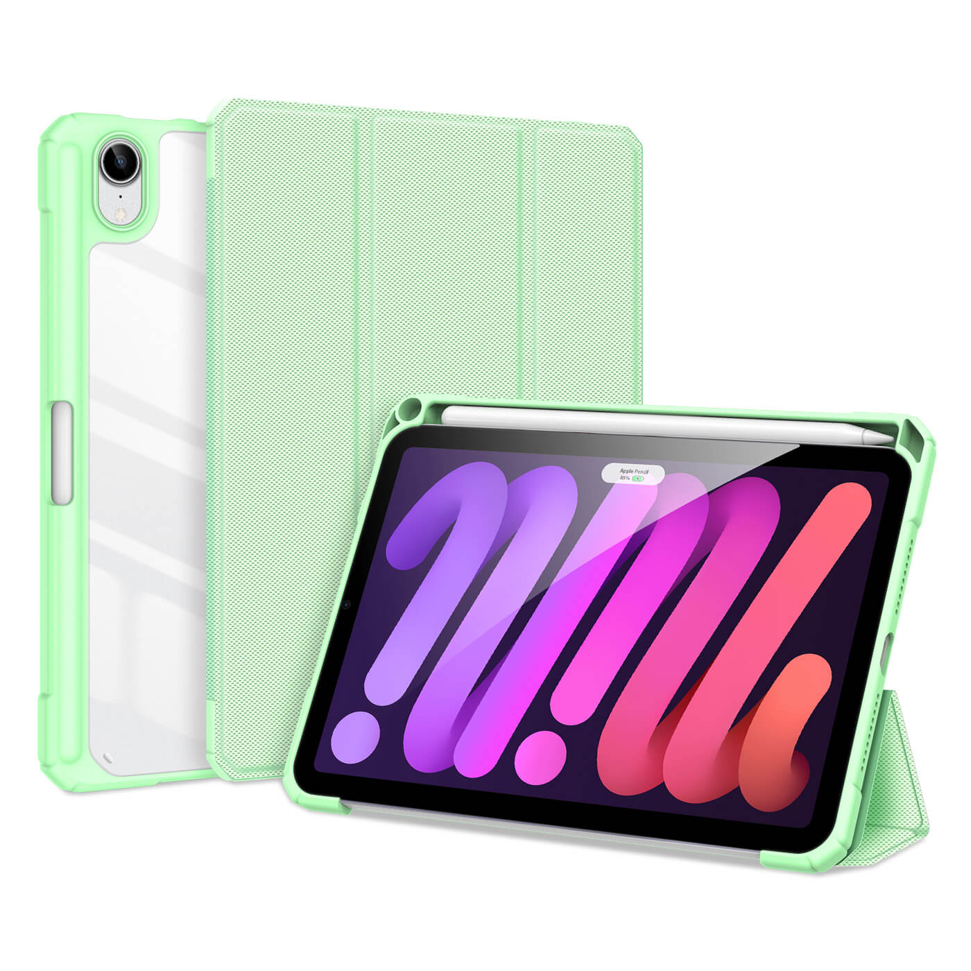 DUX TOBY Apple iPad mini 2021 flip tok zöld akciós termékkép 1
