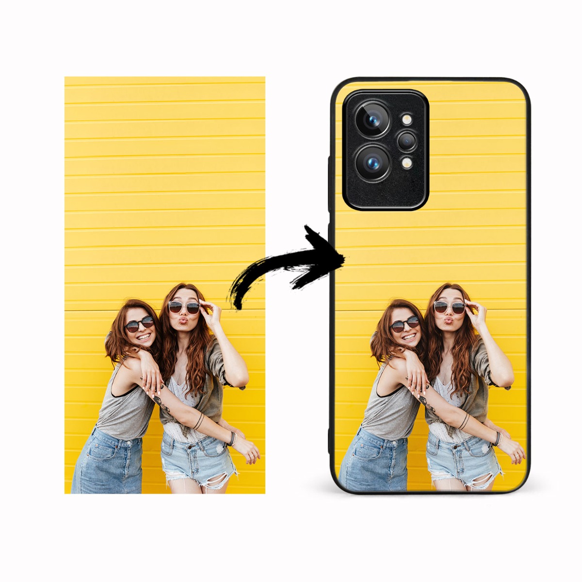 Egyedi fényképes tok Realme GT2 Pro készülékhez akciós termékkép 1
