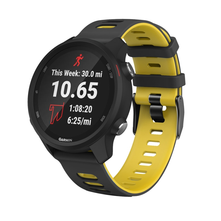 Garmin Venu 2 / Vivoactive 4 pántos fekete-sárga akciós termékkép 1