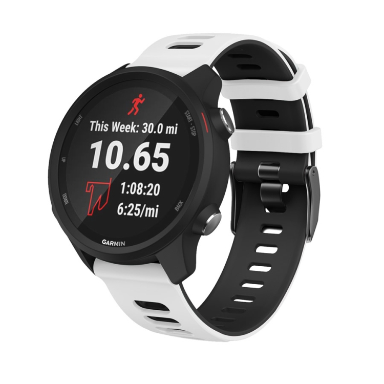 Szíj Garmin Venu 2 / Vivoactive 4 fehér-fekete akciós termékkép 1