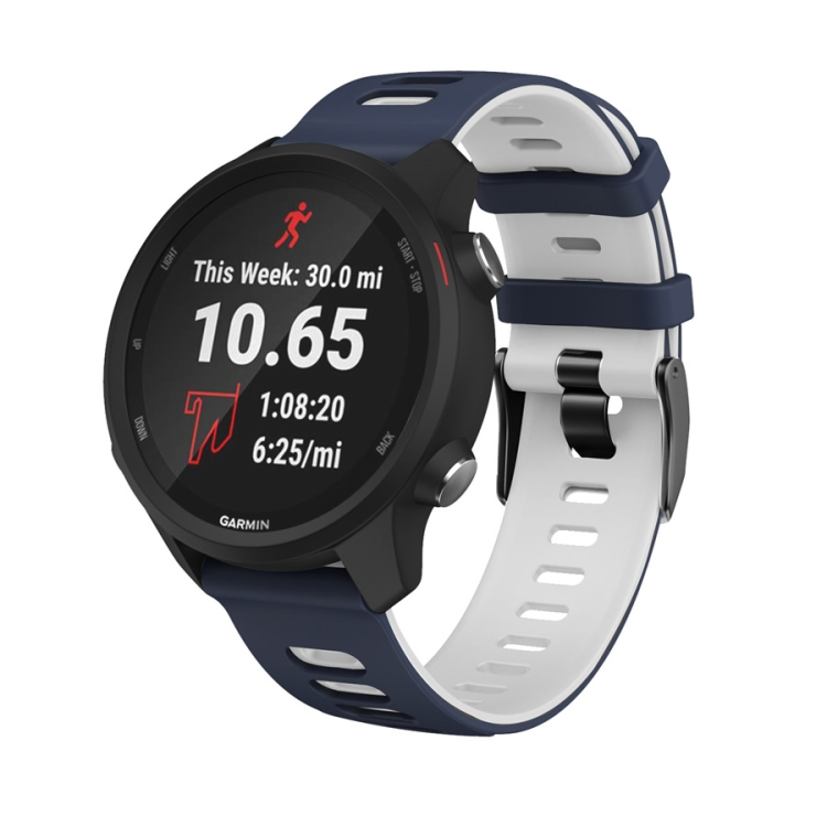 Szíj Garmin Venu 2 / Vivoactive 4 kék-fehér akciós termékkép 1