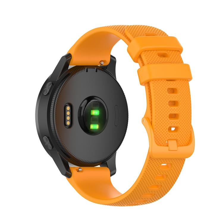 Garmin Vivoactive 4 / Garmin Venu 2 narancssárga szíj termék 2. képe