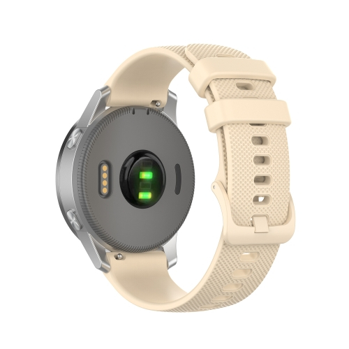 Garmin Vivoactive 4S / Garmin Venu 2S bézs szíj termék 2. képe