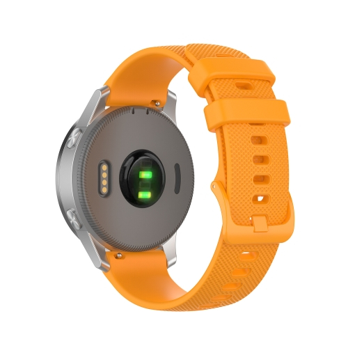 Garmin Vivoactive 4S / Garmin Venu 2S narancssárga szíj termék 2. képe