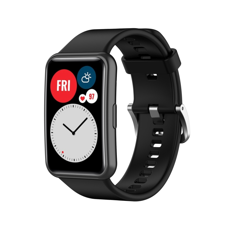 Huawei Watch Fit fekete szíj akciós termékkép 1