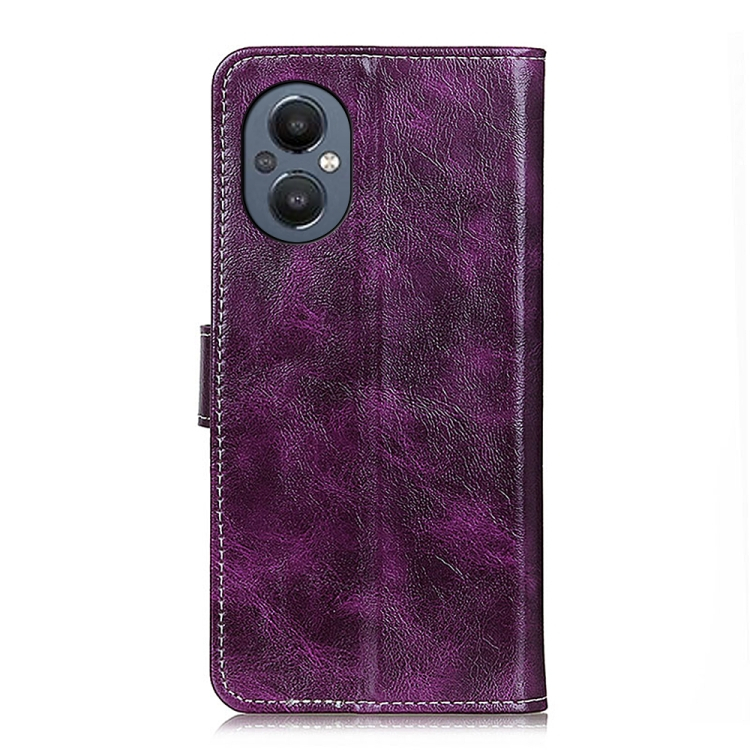 RETRO Wallet tok OnePlus Nord N20 5G lila termék 2. képe